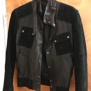 Calvin Klein Leather/Suede Jacket